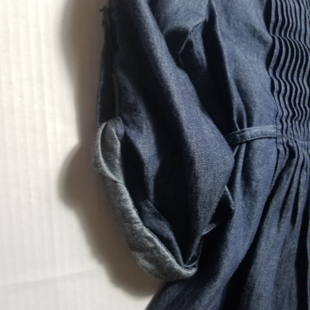 MILEY CYRUS & MAX AZRIA JEAN DRESS SIZE XS - Picture 10 of 12